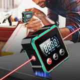 🎁🎁2025 Hot Sale 50% OFF💥Magnetic Digital Angle Finder with Electronic Laser