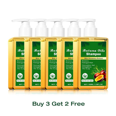 🏆Buy 3 Get 2 Free ✨👧Batana Oil Shampoo with Rosemary Extract🌸