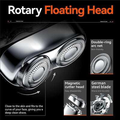 🔥New Year 49% Off✨Mini double head electric shave