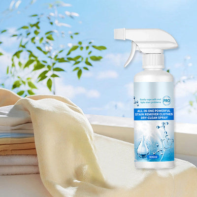 🔥50% OFF🎉All-in-One Powerful Stain Remover Clothes Dry-Clean Spray
